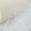 6"x100 Yards Ivory Tulle Fabric Bolt, Sheer Fabric Spool Roll For Crafts - Linen Luxes