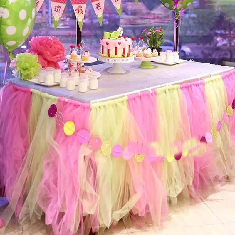 6"x100 Yards Red Tulle Fabric Bolt, Sheer Fabric Spool Roll For Crafts - Linen Luxes