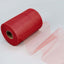 6"x100 Yards Red Tulle Fabric Bolt, Sheer Fabric Spool Roll For Crafts - Linen Luxes