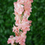 7ft Blush Artificial Silk Hydrangea Hanging Flower Garland Vine - Linen Luxes