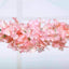 7ft Blush Artificial Silk Hydrangea Hanging Flower Garland Vine - Linen Luxes