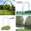 7ft Metal Wedding Arch, Flower Frame Arbor Backdrop Stand - Linen Luxes