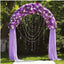 7ft Metal Wedding Arch, Flower Frame Arbor Backdrop Stand - Linen Luxes