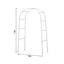 7ft Metal Wedding Arch, Flower Frame Arbor Backdrop Stand - Linen Luxes