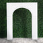 8ft White Spandex Backdrop Stand Cover for Arc de Triomphe Stand, Stretch Fitted Floral Balloon Frame Wedding Arch Cover