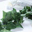 8ft Dark Green UV Protected Artificial Silk Ivy Leaf Garland Vine, Outdoor Indoor - Linen Luxes