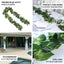 8ft Green UV Protected Artificial Silk Ivy Leaf Garland Vine, Outdoor Indoor - Linen Luxes