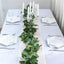8ft Green UV Protected Artificial Silk Ivy Leaf Garland Vine, Outdoor Indoor - Linen Luxes