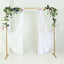 8ft Heavy Duty Metal Square Wedding Arch Photography Backdrop Stand - Linen Luxes