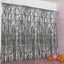 8ft Silver Metallic Tinsel Foil Fringe Doorway Curtain Party Backdrop - Linen Luxes