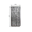 8ft Silver Metallic Tinsel Foil Fringe Doorway Curtain Party Backdrop - Linen Luxes