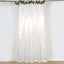 8ftx10ft Ivory Satin Event Curtain Drapes, Backdrop Event Panel