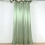 8ftx10ft Sage Green Satin Event Curtain Drapes, Backdrop Event Panel