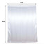 8ftx10ft White Satin Event Curtain Drapes, Backdrop Event Panel
