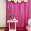 8ftx8ft Fuchsia Sequin Event Curtain Drapes, Backdrop Event Panel - Linen Luxes