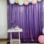 8ftx8ft Purple Sequin Event Curtain Drapes, Backdrop Event Panel - Linen Luxes