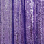 8ftx8ft Purple Sequin Event Curtain Drapes, Backdrop Event Panel - Linen Luxes