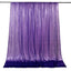 8ftx8ft Purple Sequin Event Curtain Drapes, Backdrop Event Panel - Linen Luxes