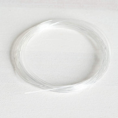 9ft Clear Plastic Craft Wire, Invisible Hanging Wire - Linen Luxes
