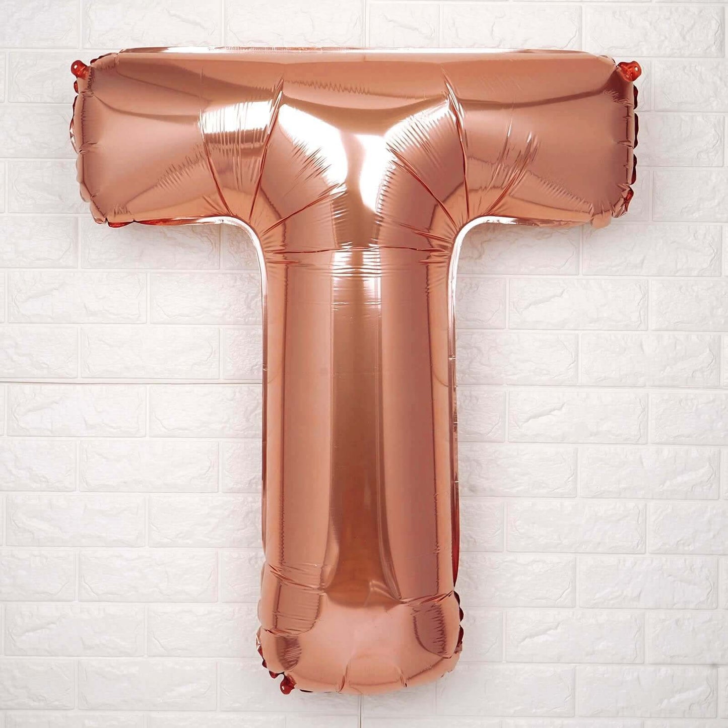 35inch Blush/Rose Gold Mylar Foil Helium/Air Number & Letter Balloons