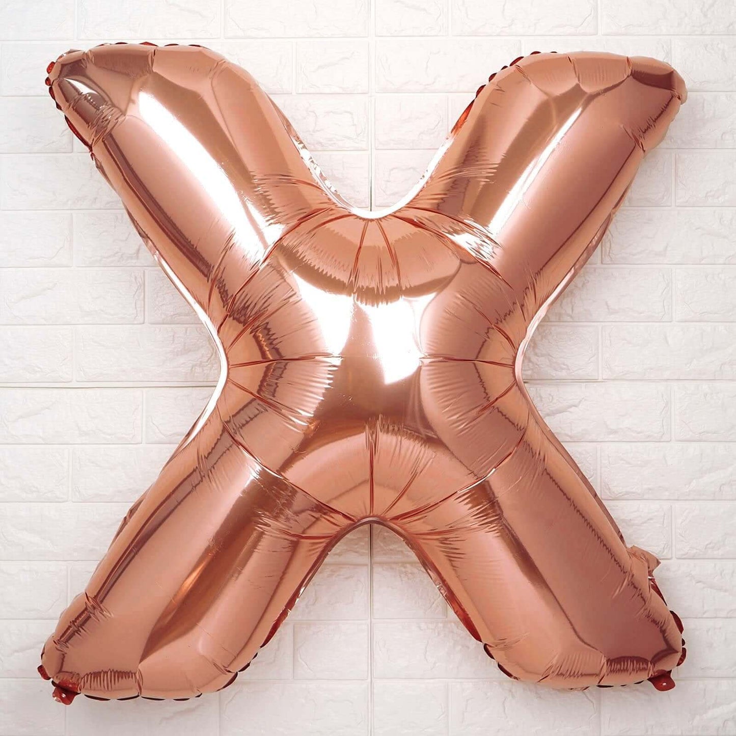35inch Blush/Rose Gold Mylar Foil Helium/Air Number & Letter Balloons