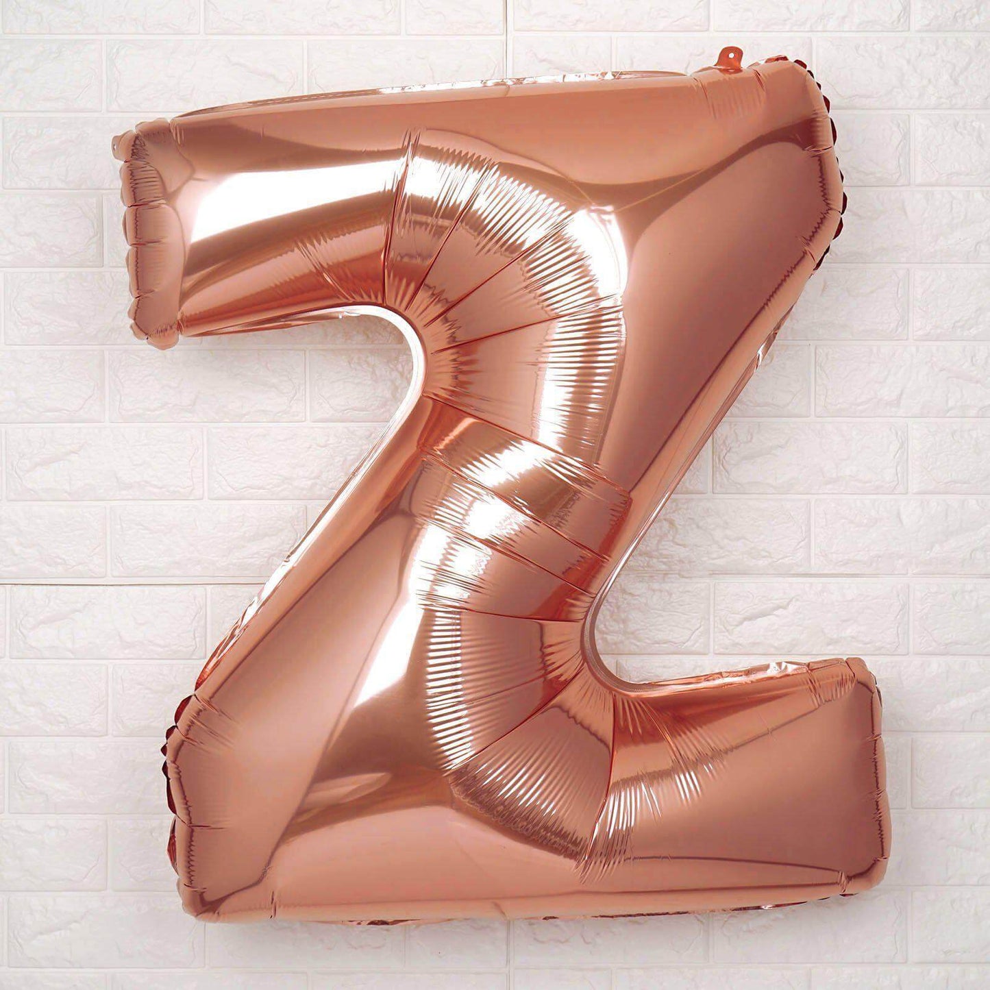 35inch Blush/Rose Gold Mylar Foil Helium/Air Number & Letter Balloons