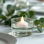 12-Pack Tealight Candles Flameless Design Warm White - Waterproof Floating LED Lighting