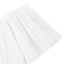 Portable Stage Skirt White Polyester Platform Skirting Cloth for Events, Performances & Wedding Staging - 16"x10ft