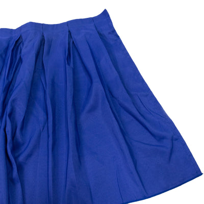 Portable Stage Skirt Royal Blue Polyester Platform Skirting Cloth for Events, Performances & Wedding Staging - 24"x20ft