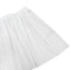 Portable Stage Skirt White Polyester Platform Skirting Cloth for Events, Performances & Wedding Staging - 24"x20ft