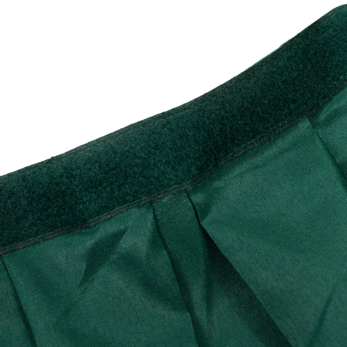 Portable Stage Skirt Hunter Emerald Green Polyester Platform Skirting Cloth for Events, Performances & Wedding Staging - 48"x20ft