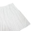 Portable Stage Skirt White Polyester Platform Skirting Cloth for Events, Performances & Wedding Staging - 48"x20ft