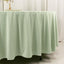 Scuba Round 108" Tablecloth Sage Green - Wrinkle Free & Stain Resistant Table Cover