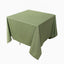 Scuba Square 70"x70" Tablecloth Dusty Sage Green - Wrinkle Free & Stain Resistant Table Cover