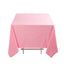 Scuba Square 70"x70" Tablecloth Pink - Wrinkle Free & Stain Resistant Table Cover