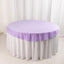 Scuba Round 70" Tablecloth Lavender Lilac - Wrinkle Free & Stain Resistant Table Cover