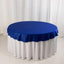 Scuba Round 70" Tablecloth Royal Blue - Wrinkle Free & Stain Resistant Table Cover