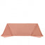 Scuba Rectangular 90"x132" Tablecloth Dusty Rose - Wrinkle Free, Stain Resistant & Seamless Table Cover
