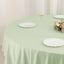 Scuba Round 90" Tablecloth Sage Green - Wrinkle Free & Stain Resistant Table Cover