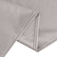 Scuba Round 120" Tablecloth Shimmering Silver - Wrinkle Free, Stain Resistant & Seamless Table Cover