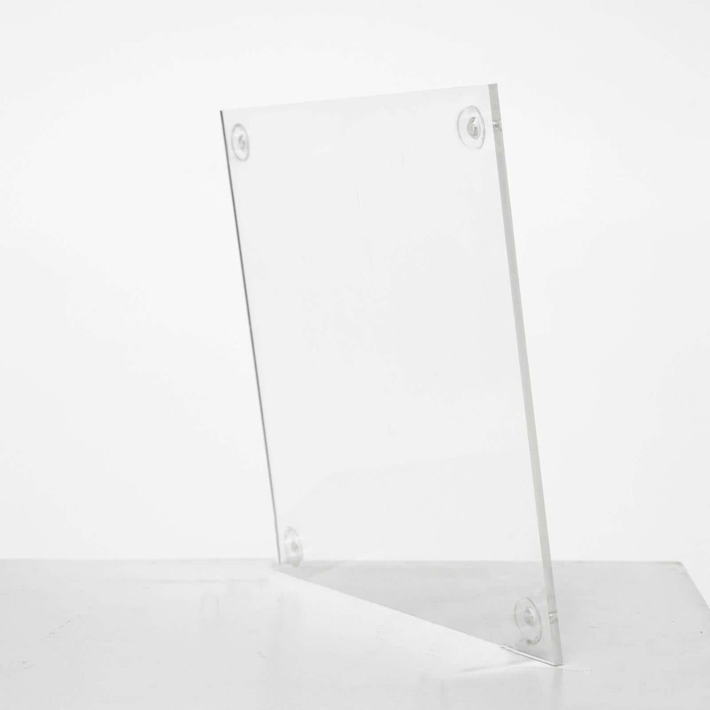 Acrylic Floor Vase Flower Stand with Square Mirror Base Clear - Durable Wedding Column Centerpiece for Events 40" - Linen Luxes