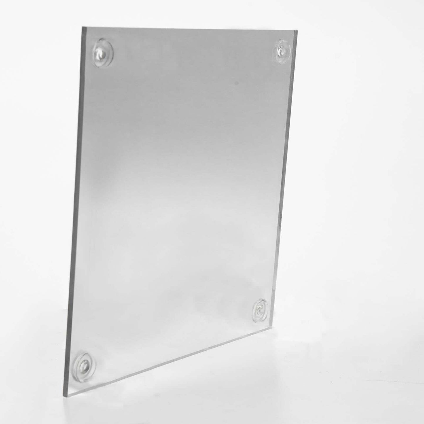 Acrylic Floor Vase Flower Stand with Square Mirror Base Clear - Durable Wedding Column Centerpiece for Events 40" - Linen Luxes