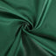 Satin Chair Cover Self-Tie Universal Design Hunter Emerald Green - Durable Slip-On Cover for Folding, Dining, Banquet & Standard Chairs