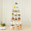 7-Tier Acrylic Round Cupcake Stand Clear & Catering Displays 26"