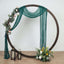 20ft Peacock Teal Gauze Cheesecloth Fabric Wedding Arch Drapery, Window Scarf Valance, Boho Decor Arbor Curtain Panel