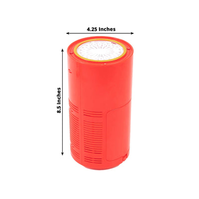 Fireworks Bubble Machine with RGB Lights and Realistic Sound â€“ 8.5â€ Automatic Bubble Blower for Kids, 20 holes 240ml Solution