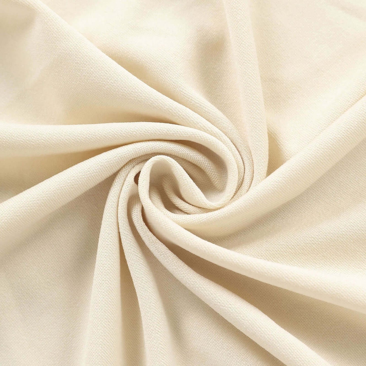 8ft Beige Spandex Fitted Wedding Arch Cover For Half Moon Top Chiara Backdrop Stand