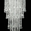 4ft Table Centerpiece in Crystal Beaded Waterfall Chandelier Style â€“ Cascading Metal Floral Stand for Weddings & Luxury Event DÃ©cor