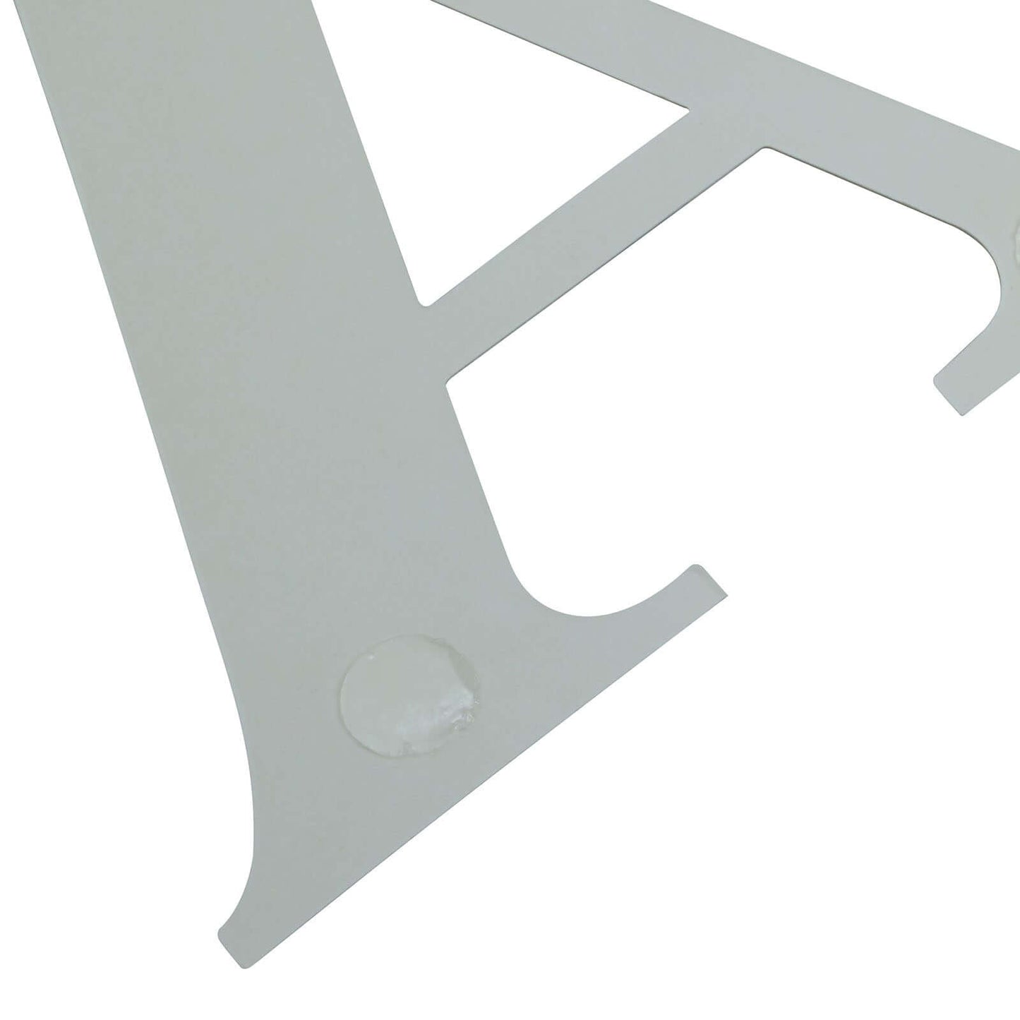 4 Pack 5" Iridescent Alphabet Stickers Banner, Customizable Stick on Letters - A