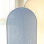 5ft Matte Dusty Blue Spandex Fitted Chiara Backdrop Stand Cover For Round Top Wedding Arch
